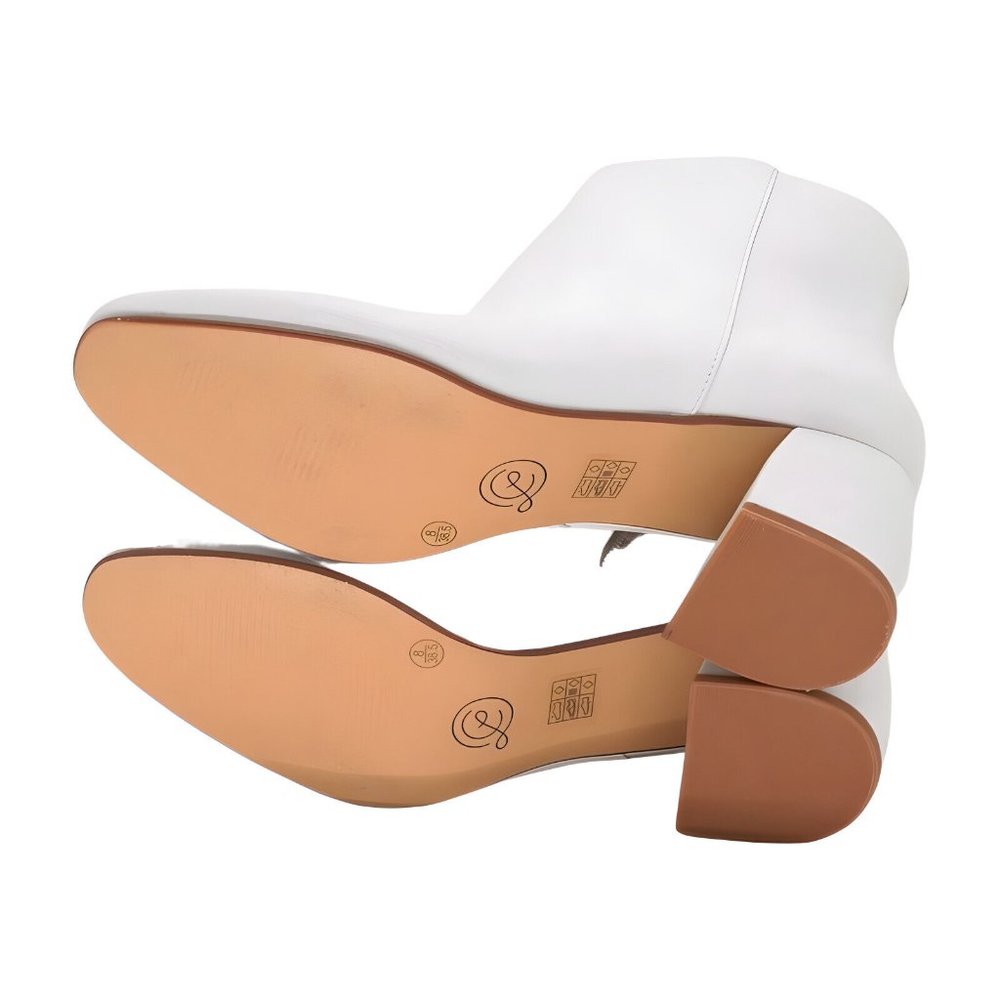 Chinese Laundry Womens DAVINNA Ankle Boot, Bone Smooth, Size 8 - Picture 3 of 7